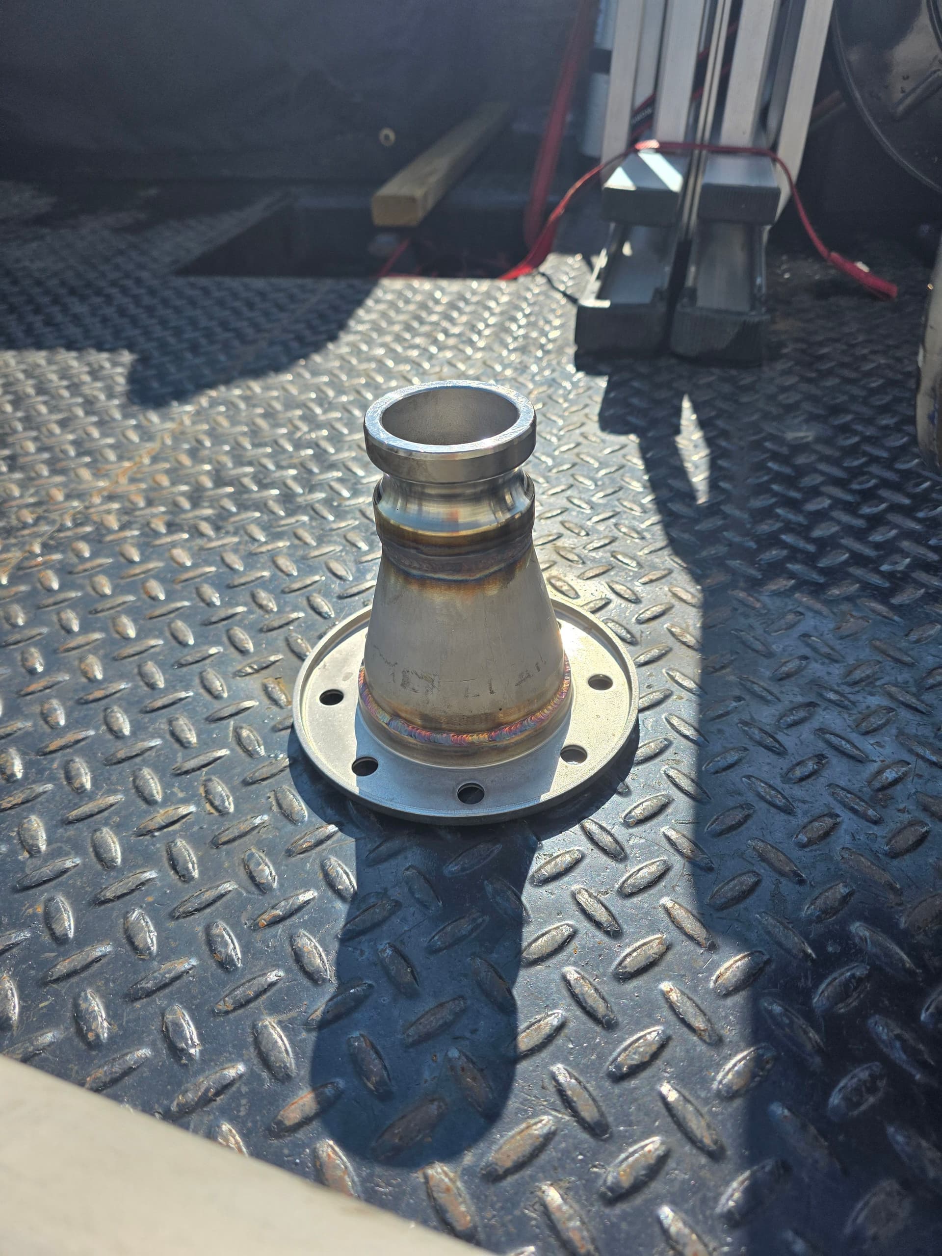 Stainless Piping Fabrication for a Liquid Chemical Semi Trailer